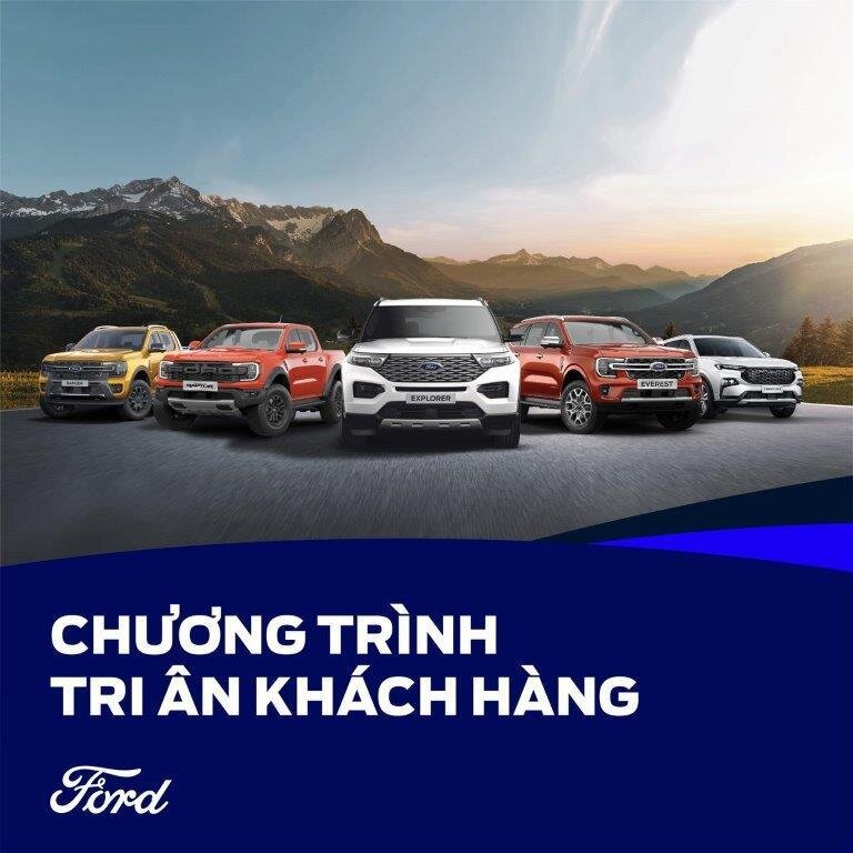 Chương trình tri ân khách hàng từ Ford Việt Nam