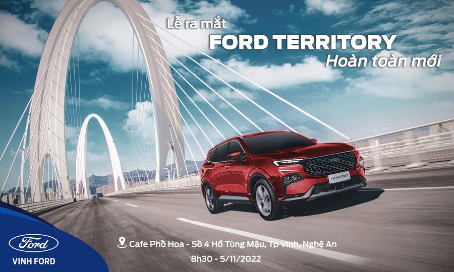 Lễ ra mắt Ford Territory hoàn toàn mới