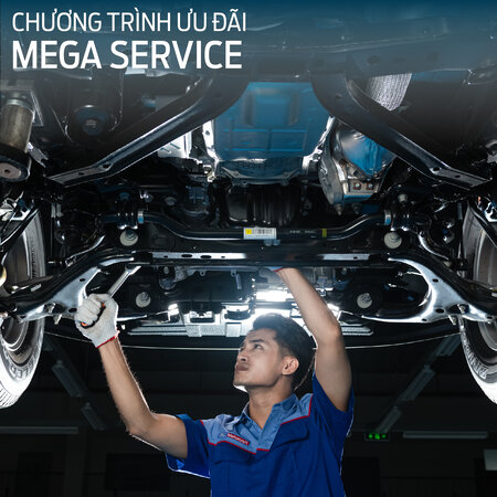 FORD MEGA SERVICE - XE KHỎE SẴN SÀNG VI VU CÙNG VINH FORD
