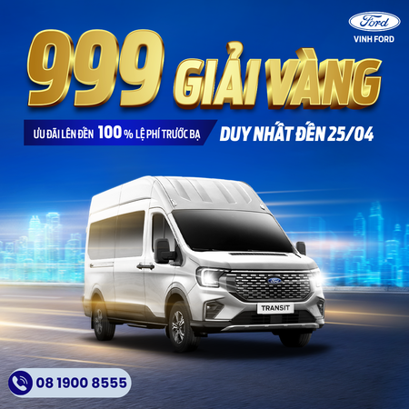 MỞ LỐI HOÀNG KIM – BỨT PHÁ KINH DOANH CÙNG FORD TRANSIT
