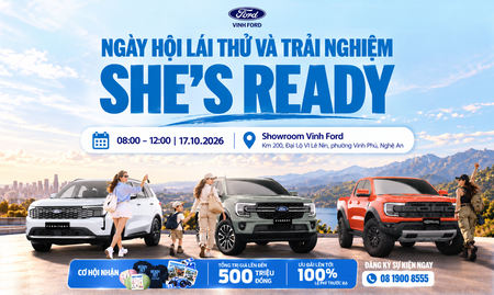 SHE’S READY – PHÁI ĐẸP TỰ TIN CẦM LÁI, SẴN SÀNG CHINH PHỤC