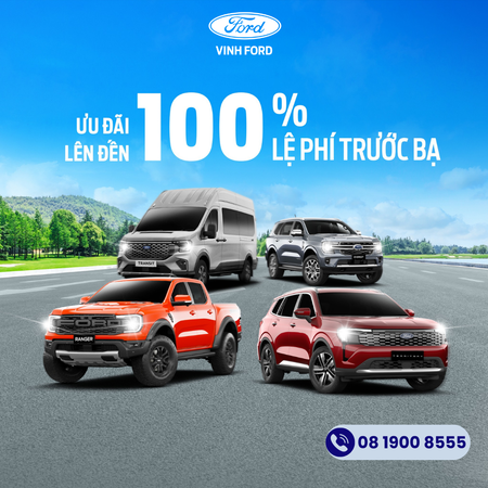 SỞ HỮU XE FORD, LỢI ÍCH NHÂN ĐÔI - HANH THÔNG VẠN DẶM