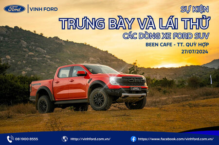 SỰ KIỆN TRƯNG BÀY & LÁI THỬ CÁC DÒNG XE FORD TẠI QUỲ HỢP