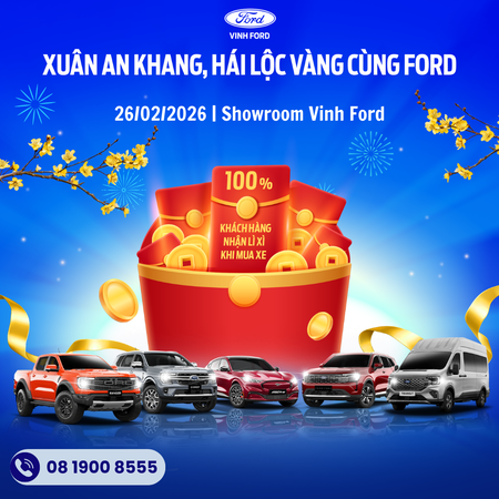 SỰ KIỆN XUÂN AN KHANG – HÁI LỘC VÀNG CÙNG VINH FORD