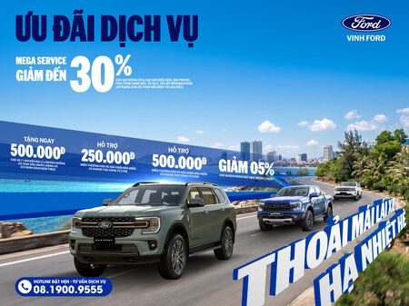 ƯU ĐÃI DỊCH VỤ –  HẠ NHIỆT HÈ, THOẢI MÁI LÁI XE