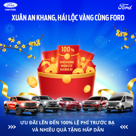 XUÂN AN KHANG – HÁI LỘC VÀNG CÙNG FORD
